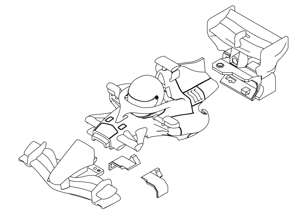 F26 組立説明書 ボディ完成