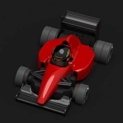Ferrari F92A Chibi-style