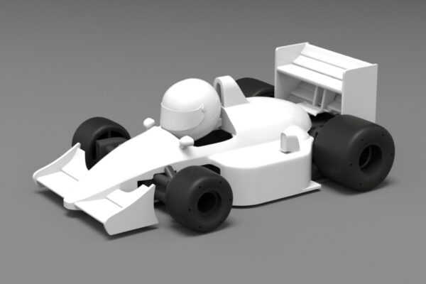 ダミーシャシー搭載のF87